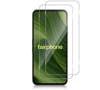 Funrae Verre Trempé pour Fairphone 6 5G [2 pièces], Protection écran [9H Dureté] Film Vitre en Trempé, Sans Bulle, Anti Rayures, 0.33MM HD Transparente Vitre Trempé