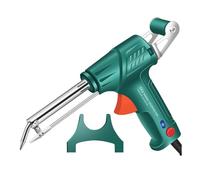 funrautz Kit de Fer à Souder, 60W Fer à Souder Sans Fil, Pistolet à Souder avec Interrupteur Marche/Arrêt, Fer à Souder électrique, Pâte à Souder pour Souder et Réparer Cyan