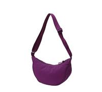 FUNSEED Sac hobo en nylon pour femme, petit sac à bandoulière, sac à bandoulière décontracté, adapté pour les voyages quotidiens, les trajets et le tourisme, violet foncé