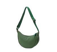 FUNSEED Sac hobo en nylon pour femme, petit sac à bandoulière, sac à bandoulière décontracté, adapté pour les voyages quotidiens, les trajets et le tourisme, vert clair
