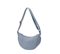 FUNSEED Sac hobo en nylon pour femme, petit sac à bandoulière, sac à bandoulière décontracté, adapté pour les voyages quotidiens, les trajets et le tourisme, bleu ciel