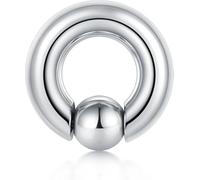 Funseedrr 316L Acier Chirurgical Anneaux de Perles Captives Intim Captive Bead Ring BCR Piercing Bijoux (1.6 2 2.5 3 4 5 6 8 10mm épaisseur)