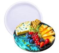 FUNSHOWCASE Moule en résine pour grand plateau à fromage rond 25,4 cm