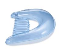 FUNSICLE, Fauteuil de Détente Gonflable Élégant avec Support Dorsal Confortable et Porte-Gobelet, Idéal pour La Piscine - Dimensions 122 X 95 X 29 cm, Couleur : Bleue