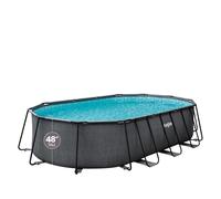 Piscine tubulaire ovale Oasis Designer? Funsicle Dark 6,10 x 3,66 x 1,22m