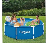 FUNSICLE Piscine Tubulaire Ronde Activity Pool Ø 2,44m x h 76cm