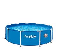 FUNSICLE Piscine Tubulaire Ronde Activity™ Pool Ø3,66m 91cm Bleu