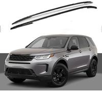 FUNSIE 2 Pièces Barres de Toit Longitudinale pour L-and Rover Discovery Sport 2015-2022, Aluminium Toit Porte-Bagages Rails Barres latérales Railing,Black