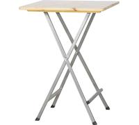FUNSTAR 101735 Table de jardin acier, pin gris, naturel