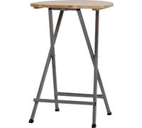 FUNSTAR 101741 Table de jardin acier, pin gris, naturel