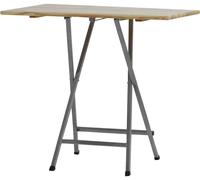 FUNSTAR 747218 Table de jardin acier, pin gris, naturel
