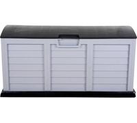 FUNSTAR Jumbo 00-811-19 Coffre de rangement plastique, polypropylène argent-noir