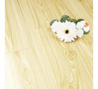 FunStick Carreaux Adhesifs Sols Jaune Beige Dalle PVC Adhesive Bois Carrelage Adhesif Sol Salle de Bain Revêtement Sol PVC Lino Cuisine Maison de Ferme Jaune Autocollant Effet Bois 90x15CM 17 Dalles