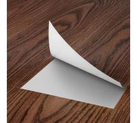 FunStick Dalle PVC Adhesive Sol Bois Marron 90CM×15CM Lino Sol Marron Adhesif Autocollant Carrelage Cuisine Salle de Bain Imperméable Effet Bois Dalles PVC Garage Parquet Adhesif Sol Salon 5 Dalles