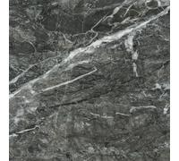 FunStick Dalle PVC Adhesive Sol Noir Marbre Sols Vinyle Adhesif Cuisine Carrelage Adhesif Sol Effet Marbre Gris Foncé Dalle PVC Sols Salle de Bain 30X30CM 5 Dalles Autocollantes Vinyle Gris Foncé