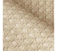 FunStick Papier Peint Auto Adhesif Mural Bois Cannage Rotin Papier Peint Autocollant Meuble Armoire Cuisine Salle de Bain Papiers Peints Effet Rotin Texturé Brun Clair Vinyle Adhesif Decoratif 30CMx5M