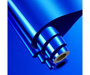 FunStick Sticker miroir pour meubles bleu 30 cm × 2 m autocollant mural miroir invisible pour enfants bleu autocollant mural décoratif intérieur armoire salle de bains bureau avec miroir mural adhésif