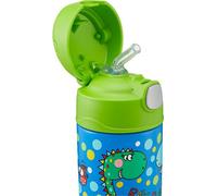 FUNtainer Thermos pour enfants avec paille - dinosaure 355 ml