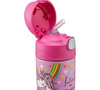 FUNtainer Thermos pour enfants avec paille - licorne 355 ml