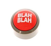 Funtime Gifts- Bouton Blah, SC8010, Rouge, Taille Unique