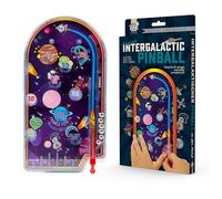 Funtime Gifts Pinball Portable sur Le thème de l'espace intergalactique pour Adultes et Enfants, Jeu Amusant 3+, Multicolore, 25 cm de Haut x 13,5 cm de Large