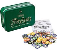Funtime Gifts Travel Poker PL7440 Coffret Cadeau Compact et Portable Multicolore