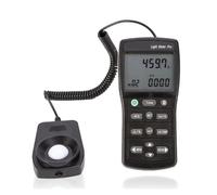 FUNTLY Compteur de lumière numérique Niveaux de Mesure du photomètre TES-1339 allant de 0,01 à 999900 Lux, Mesure de l'intensité Lumineuse