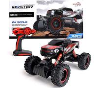 FunTomia Maximum RC Voiture télécommandée pour Enfants - Monster Truck 4WD - Voiture RC XL pour Enfants à partir de 8 Ans - Rock Crawler (Voiture)