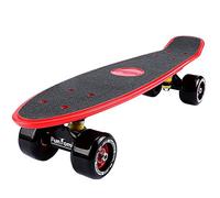 funtomia Mini Cruiser Skateboard avec 70/65 mm Big Wheel Roulette avec Mach1 ® Roulements ABEC de 11 (également avec roues à LED), Rot2