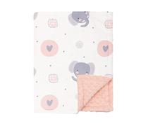 FUNUPUP Couverture Bébé pour GarçOn Fille,100% Coton Double Face Couverture Enfant pour GarçOn Fille 110x140cm