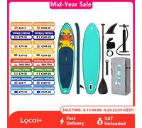 FunWater gonflable Stand Up Paddle Board planche à pagaie planche de Surf Surf Sup Board 320-385CM antidérapant Sport nautique Paddle Board SUPFW04A(320*84*15CM)