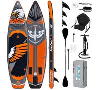 FunWater Planche Sup Gonflable 2 Personnes Famille Débutants Set Complet Soudure Thermique Durable & Sécurisé