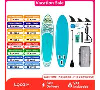 FunWater Stand Up Paddle Board grande taille 385 × 85 × 15CM planche de pagaie gonflable planche de Surf Surf Sup Board planche de pagaie antidérapante SUPFW32A(350×84×15CM)