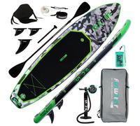 Funwater Stand Up Paddling Board gonflable, Paddle SUP,paddle,pompe à main, Stand up Paddle Board, SUP Board,330cm,jusqu'à 150kg