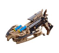 Funwetrike Puzzle en bois 3D - Modèle d'assemblage d'arbalète - Steampunk fabriqué à la main - Puzzle mécanique en bois - Casse-tête d'artisanat - Kits en bois - Cadeaux créatifs
