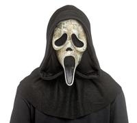 Funworld Masque Déguisement Deluxe Vieilli Adulte Halloween Ghostface Noir