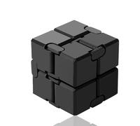Funxim Fidget Infinity Cube Décompression Jouet Cube de l'infini, Stress de Jouet de Doigt de Fidget et soulagement d'inquiétude pour Le Personnel de Bureau, Surface de Silicone