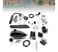 FUNYSF Moteur à deux temps 80 cc pour vélo électrique à essence - Kit CDI - Moteur électrique silencieux - Vitesse maximale 38 km/h - Convient pour VTT, vélo de route