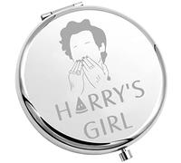 FUNYSO Album cadeau pour fans de chanteur de chanson Harry's Girl - Avec paroles de miroir compact - Cadeau musical pour les fans de (HARRY'S GIRL Mirror UK)
