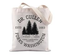FUNYSO Fourches Washington Vampire Movie Fans Gift Vampire Roman Reader Cadeau inspiré du film Cullen Sac fourre-tout, Cullen1663 UK, 0