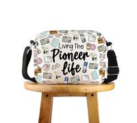 FUNYSO JW Merch Pioneer Gift JW Witnesses Best Life Gift Living The Pioneer Life Sac à bandoulière, Pioneer Life UK, 0