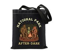 FUNYSO Parc national après la tombée de la nuit Cadeau pour amoureux de la nature Randonnée Camping Cadeau Parc Nuit Camping Sac fourre-tout, After Dark UK, 0