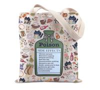 FUNYSO Poison Apothicary Medicine Poisons Japan Anime Lovers Cadeau pour les fans de Maomao Sorcière Apothicaire Sac fourre-tout, Poison Flower UK, 0