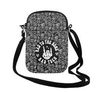 FUNYSO Rad To The Bone Rad Tech Sac à bandoulière Radiologie Squelette Rayons X Tech Cadeau Radiologie Cadeau de remise de diplôme pour sœur, Rad à Cr UK, 0