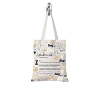 FUNYSO Sac fourre-tout amusant pour enfant - Cadeau pour acteur - Théâtre musical - Cadeau de théâtre musical, Theatre Kid Tote UK, 0