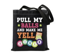 FUNYSO Sac fourre-tout avec inscription « Pull My Balls And Make Me Yell », Pull Me UK, 0