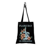 FUNYSO Sac fourre-tout « Flare Day » - Cadeau de sensibilisation aux maladies chroniques - Cadeau de sensibilisation à l'endométriose - Cadeau pour femme, Sac fourre-tout Flare Day UK, 0