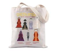FUNYSO Sac fourre-tout inspiré de la Reine Amidala Cadeau Naboo Amidala Studio Hollywood Fiction Movie Lover, Queen Amidala UK, 0