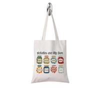 FUNYSO Sac fourre-tout pour directeur d'activités - Cadeau professionnel pour assistant d'activité, coordinateur d'activité, travailleur social, Activités Tote UK, 0