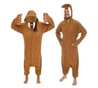 Funziez! Costume d’Halloween pour adultes, animal et créature marine, costume de cosplay une pièce en peluche pour adultes (hommes et femmes), Large